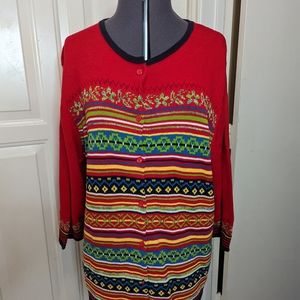 👍Evan Picone Vintage Women's Sweater 100% Cotton